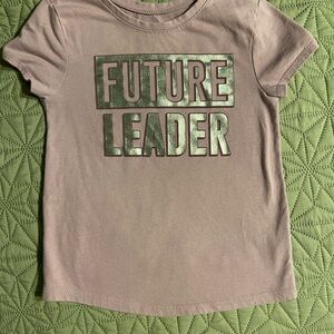 Garanimals Metallic Text Kids T-Shirt - Purple